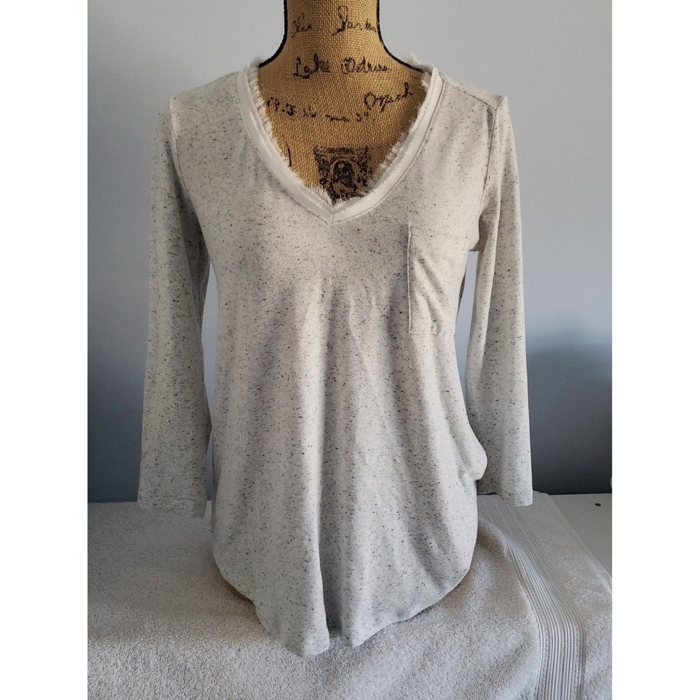 Merona‎ Womans Petite Blouse 3/4 Sleeve Size Small Petite